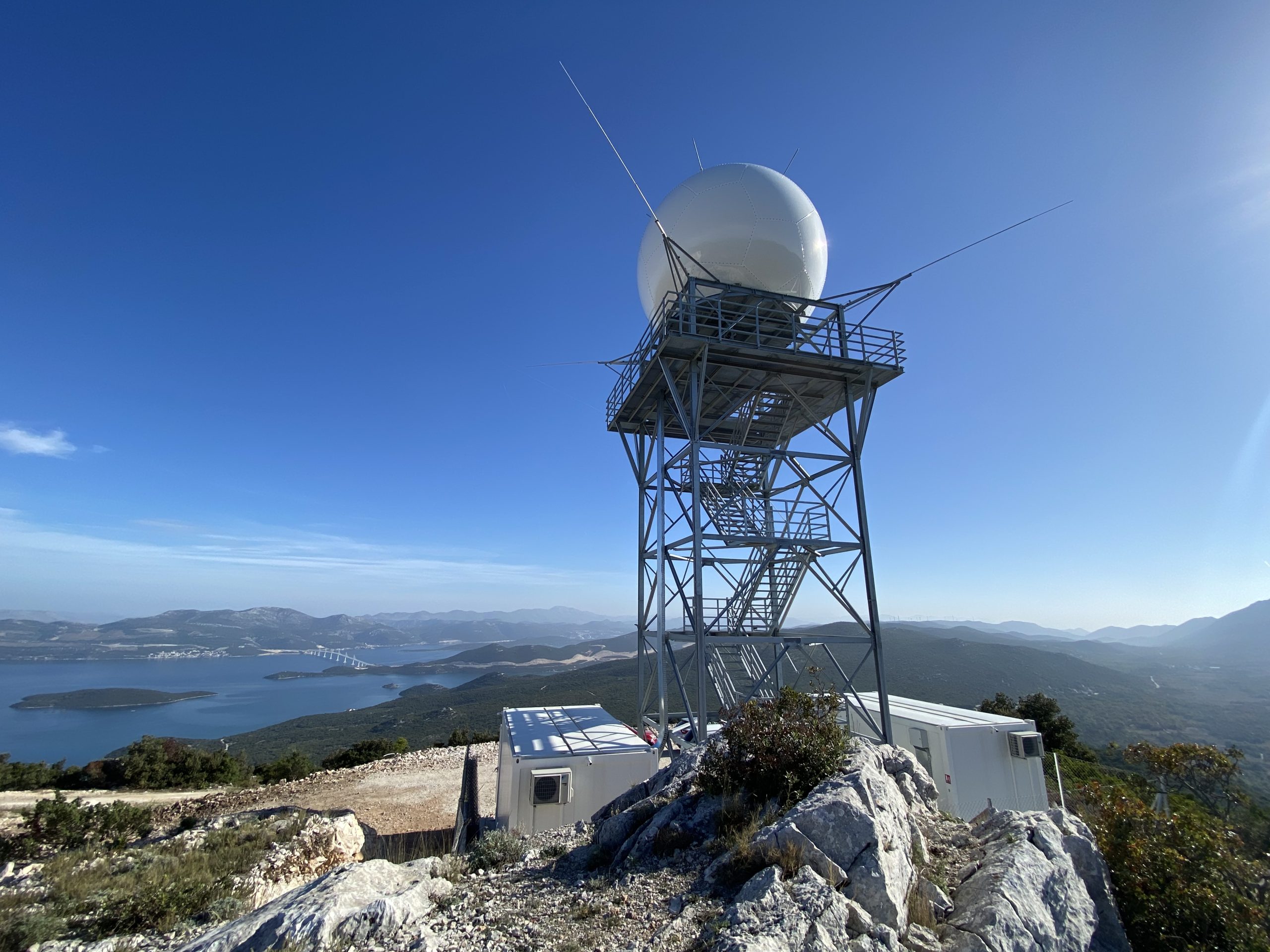 Radarska mjerenja i na jugu Hrvatske